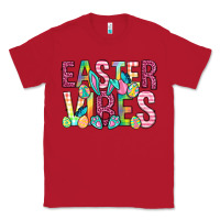 Red Easter vibes Easter Day Classic Tee - Neo Western