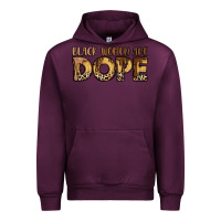 Mauve Wine black women are dope Urban Hoodie - LillyAllenDesigns