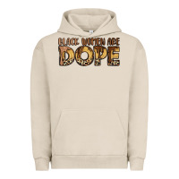 Pigment French Oak black women are dope Urban Hoodie - LillyAllenDesigns