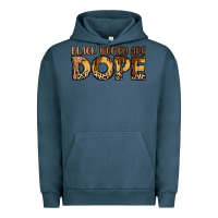 Pigment Midnight Navy black women are dope Urban Hoodie - LillyAllenDesigns