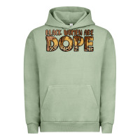Pigment Oil Green black women are dope Urban Hoodie - LillyAllenDesigns