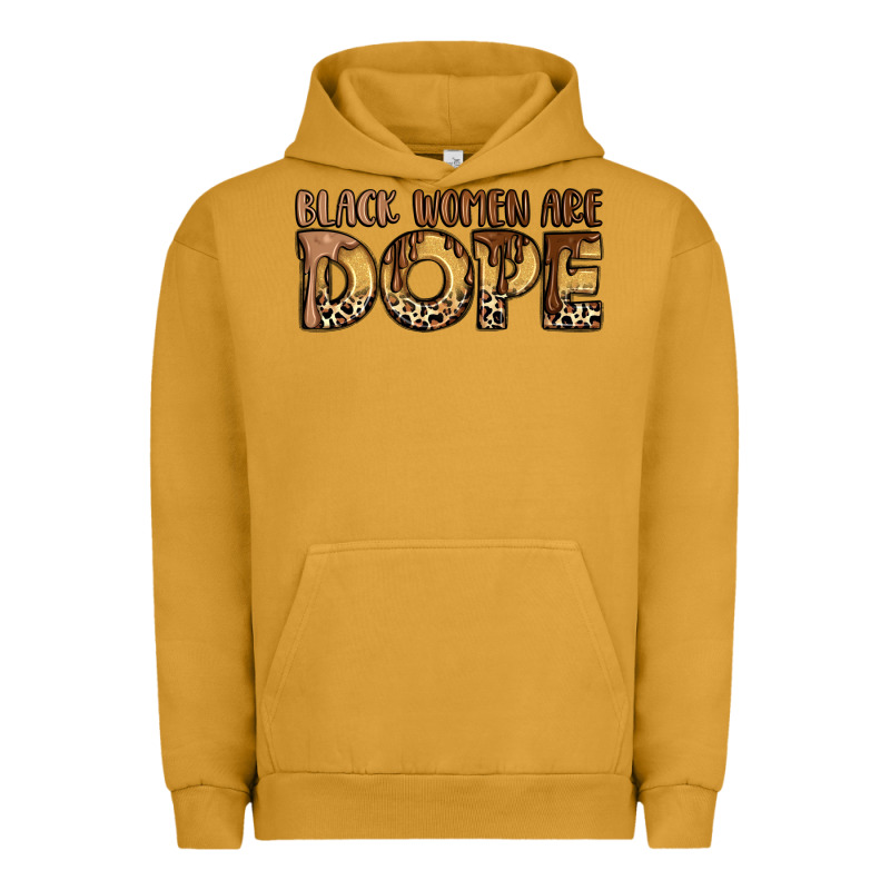 Black Women Are Dope Urban Hoodie by LillyAllenDesigns | Teevron