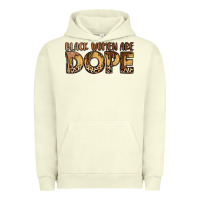 Pigment Pistachio black women are dope Urban Hoodie - LillyAllenDesigns