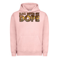 Pigment Salmon black women are dope Urban Hoodie - LillyAllenDesigns