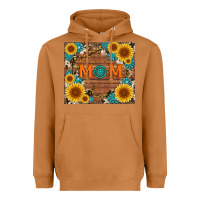 Meerkat sunflower gemstone and mom with cowhide Heavyweight Hoodie - Artiststas
