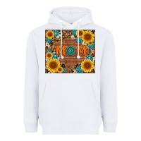 White sunflower gemstone and mom with cowhide Heavyweight Hoodie - Artiststas