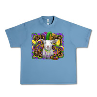 Pebble Blue mardi gras baby sheep king cake fleur de lis Urban Heavy Tee - RanaPortraitStore