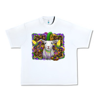 White mardi gras baby sheep king cake fleur de lis Urban Heavy Tee - RanaPortraitStore