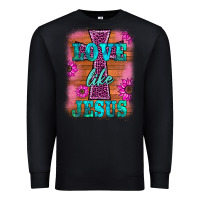 Black love like jesus Premium Sweatshirt - BarkalooDesign