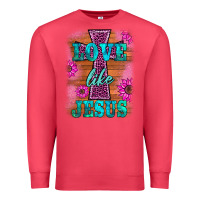 Cardinal love like jesus Premium Sweatshirt - BarkalooDesign