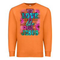 Carrot love like jesus Premium Sweatshirt - BarkalooDesign