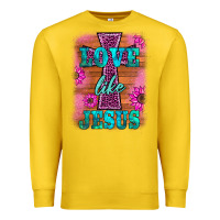 Lemon love like jesus Premium Sweatshirt - BarkalooDesign