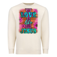 Sandshell love like jesus Premium Sweatshirt - BarkalooDesign