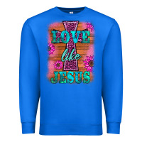 True Royal love like jesus Premium Sweatshirt - BarkalooDesign
