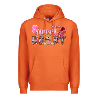 Carrot sweetheart with bear Premium Hoodie - NancyCooperArtShop
