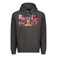 Smoke sweetheart with bear Premium Hoodie - NancyCooperArtShop