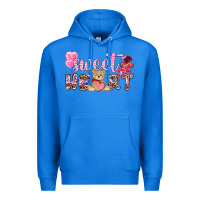 True Royal sweetheart with bear Premium Hoodie - NancyCooperArtShop