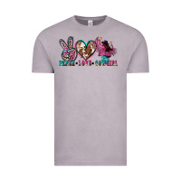 Vintage Zinc peace love cowgirl Vintage Tee - Zillion Design Studio