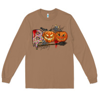 Toasted Coconut boo Long Sleeve Tee - CowhideDigitalArt