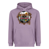Lavender soccer mom with serape and leopard Heavyweight Hoodie - Artiststas