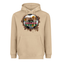 Mushroom soccer mom with serape and leopard Heavyweight Hoodie - Artiststas