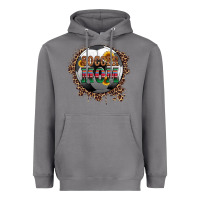Storm soccer mom with serape and leopard Heavyweight Hoodie - Artiststas