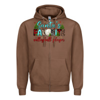 Chestnut santa s favorite volleyball player Zipper Hoodie - JahusDesignShop