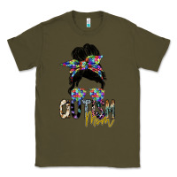 Army Green autism mom Classic Tee - SublimationCraftShop