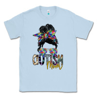 Dusty Blue autism mom Classic Tee - SublimationCraftShop