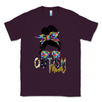 Plum autism mom Classic Tee - SublimationCraftShop