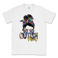 White autism mom Classic Tee - SublimationCraftShop