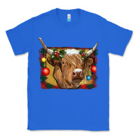 True Royal highland cow christmas Classic Tee - RanaPortraitStore