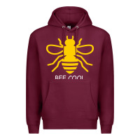 Burgundy Bee Cool Premium Hoodie - Bettercallsaul