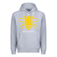 Heather Grey Bee Cool Premium Hoodie - Bettercallsaul