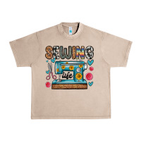 French Oak sewing life Urban Heavy Tee - Zillion Design Studio