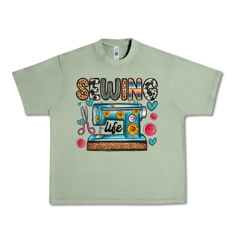 Sewing Life Urban Heavy Tee by Zillion Design Studio | Teevron