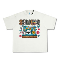 Pistachio sewing life Urban Heavy Tee - Zillion Design Studio