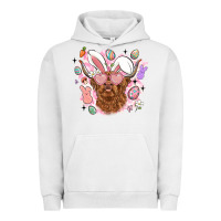 Pigment Lunar Rock highland heifer easter Urban Hoodie - LillyAllenDesigns