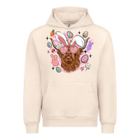 Sandshell highland heifer easter Urban Hoodie - LillyAllenDesigns