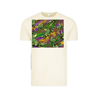 Vintage Arctic mardi gras louisiana crocodile leopard Vintage Tee - RanaPortraitStore