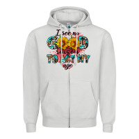 Dove Grey i see no season to act my age Zipper Hoodie - AdoDesignShop