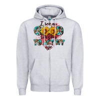 Heather Grey i see no season to act my age Zipper Hoodie - AdoDesignShop
