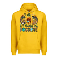 Lemon with god all things are possible malias Premium Hoodie - MaliasSmallBusiness