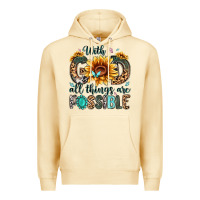 Pina Colada with god all things are possible malias Premium Hoodie - MaliasSmallBusiness