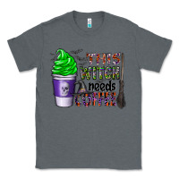 Charcoal Heather this witch needs coffee Classic Tee - CowhideDigitalArt