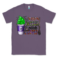 Lavender this witch needs coffee Classic Tee - CowhideDigitalArt