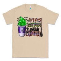 Mushroom this witch needs coffee Classic Tee - CowhideDigitalArt