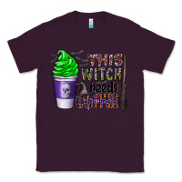 Plum this witch needs coffee Classic Tee - CowhideDigitalArt