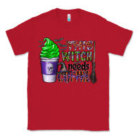 Red this witch needs coffee Classic Tee - CowhideDigitalArt