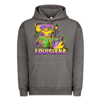 Pigment Tornado louisiana mardi gras state map Urban Hoodie - LillyAllenDesigns